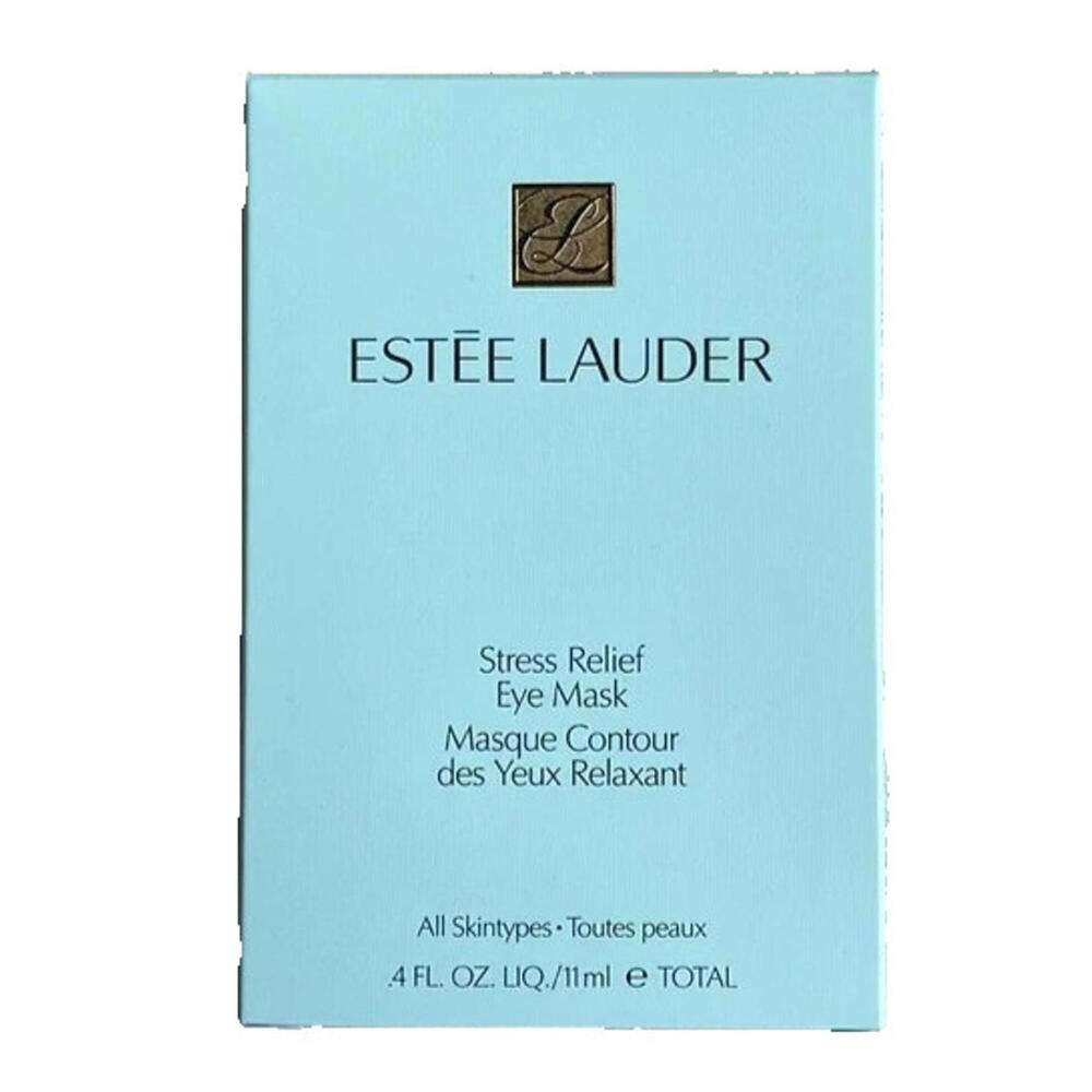 Estee Lauder Stress Relief Eye Mask - 10 Mask Sheets 0.4oz/11ml Each NEW in Box